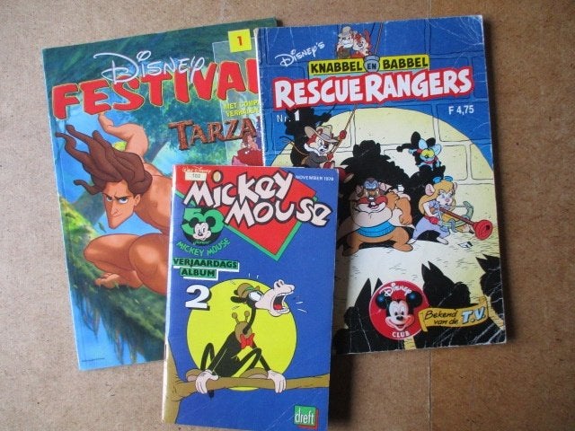 adv8465 verschillend disney, Boeken, Stripboeken, Eén stripboek, Ophalen, Gelezen