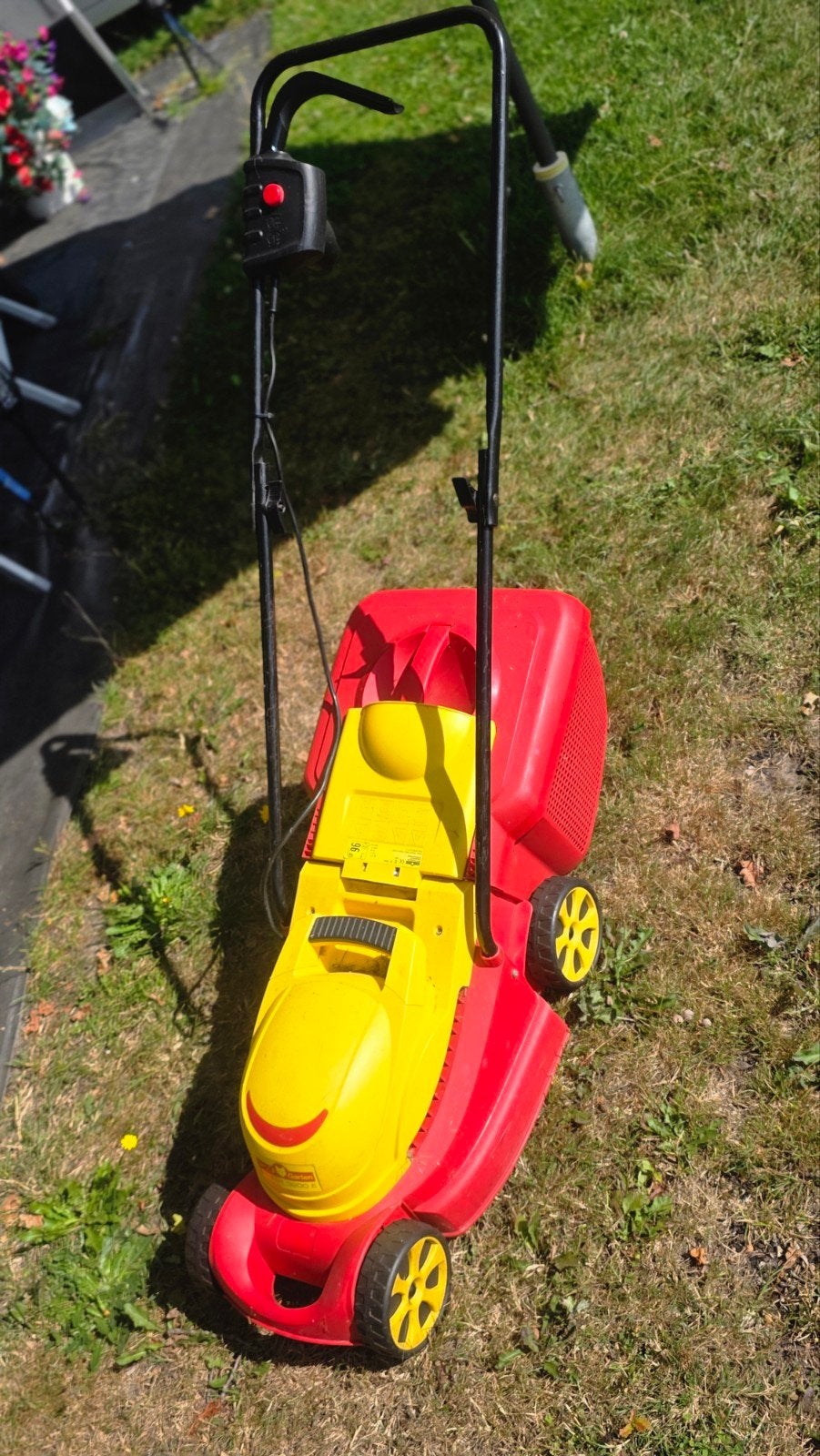 Wolf Garten Select 3200 E Grasmaaier met 20m verlengsnoer, Ophalen