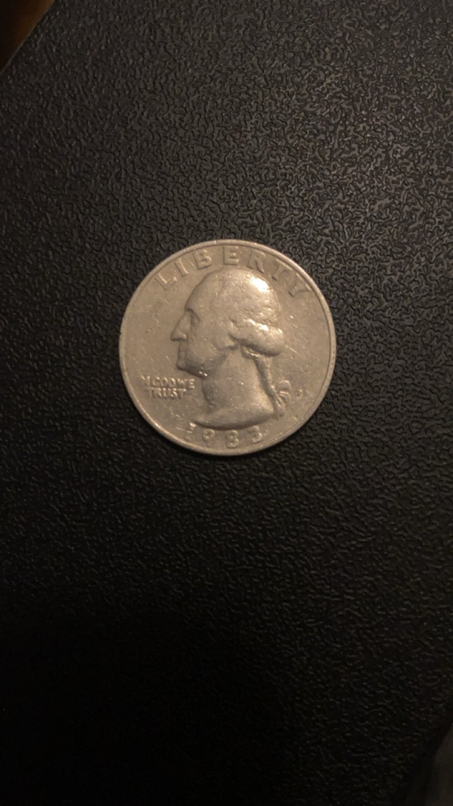 Amerikaanse Quarter Dollar munt 1983, Ophalen of Verzenden, Losse munt