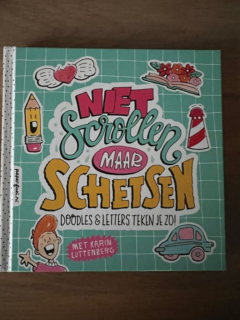 3 boeken van Karin Luttenberg - Doodlen en Schetsen, Ophalen of Verzenden, Gelezen, Tekenen en Schilderen