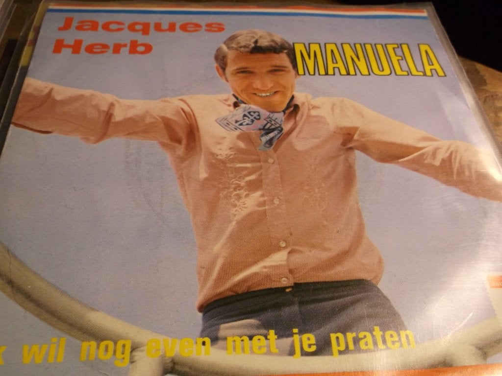 jacques herb Manuela 128nl, Cd's en Dvd's, Ophalen of Verzenden, Gebruikt, 7 inch, Nederlandstalig