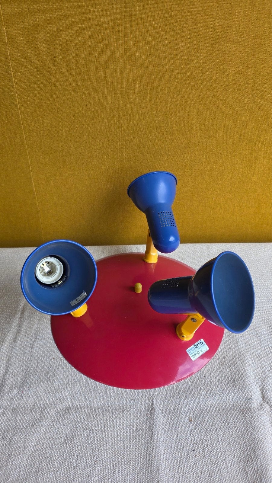 IKEA Memphis Plafondlamp - Vintage Design, spot, lamp, Contact.nl@ikea.com, IKEA of Sweden AB, Vintage, E14 (klein)