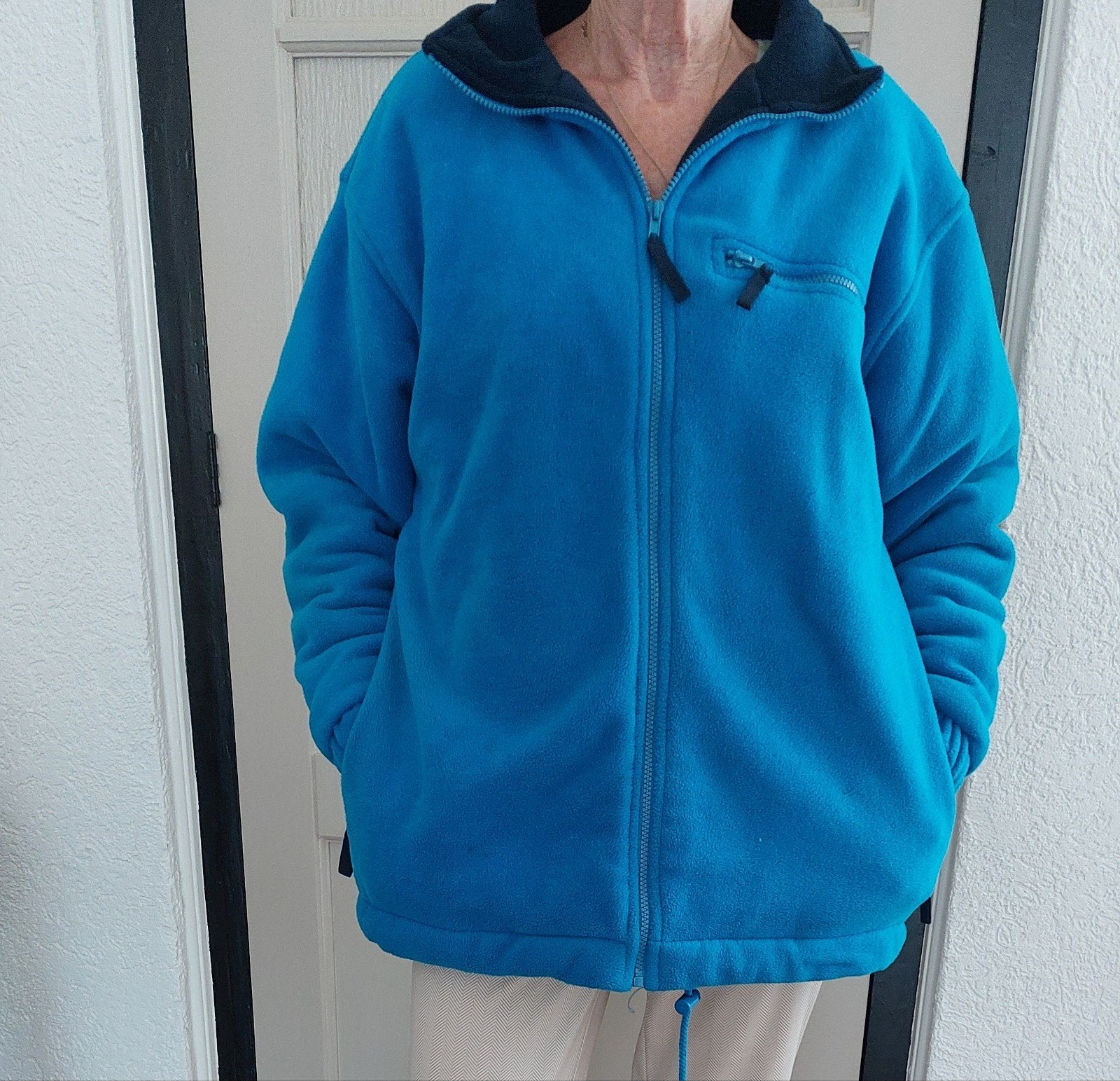 Fleece vest, Ophalen of Verzenden, Zo goed als nieuw, Maat 42/44 (L)