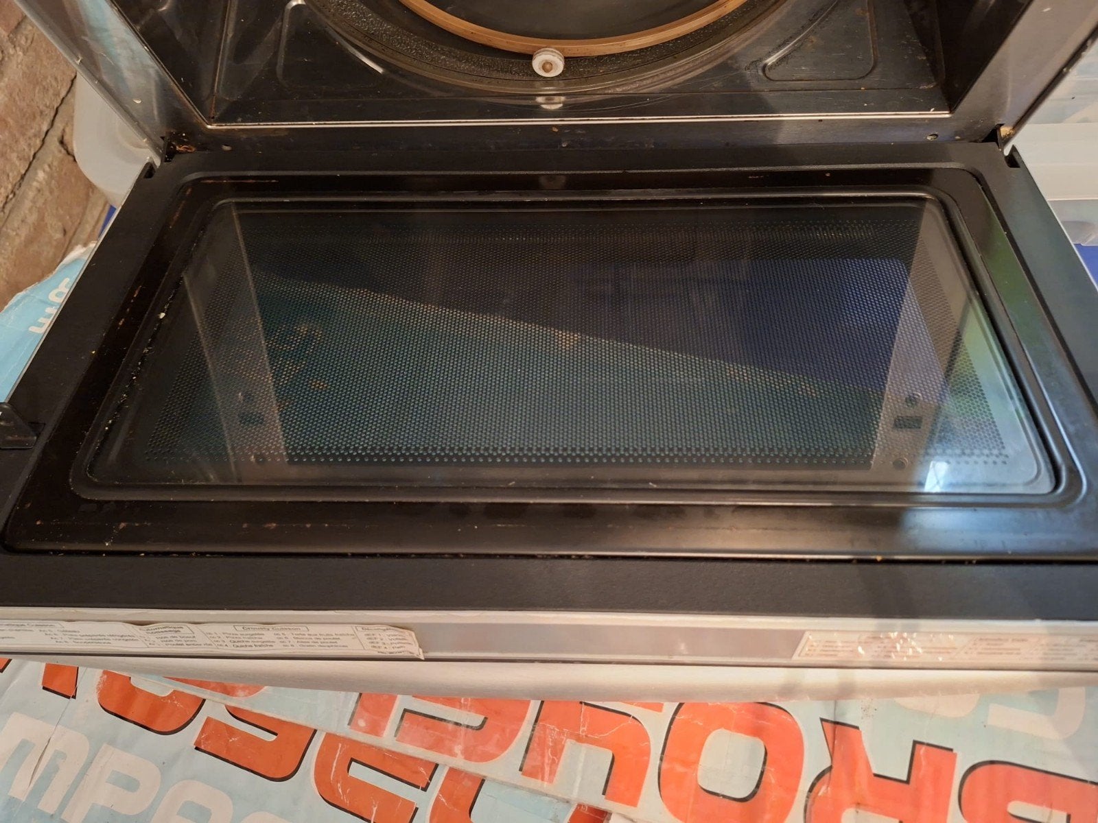 LG Combi-oven/Magnetron - Model MC8088HL, 45 tot 50 cm, Gebruikt, 60 cm of meer, Ophalen of Verzenden