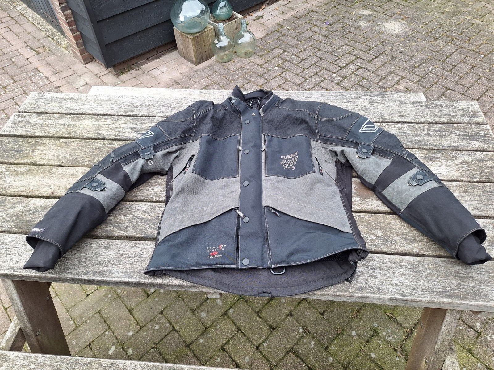 Rukka goretex motorjas mt 56 xl/xxl, Motoren, Ophalen of Verzenden, Tweedehands, Jas | textiel
