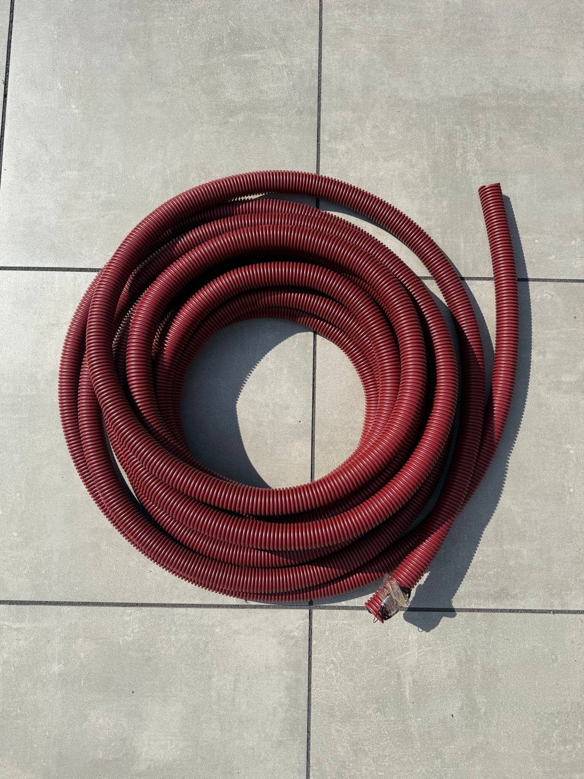 40 mm flexibele mantelbuis met trekdraad - ca. 18,5 meter, Ophalen, Overige materialen, 6 meter of meer, Overige typen
