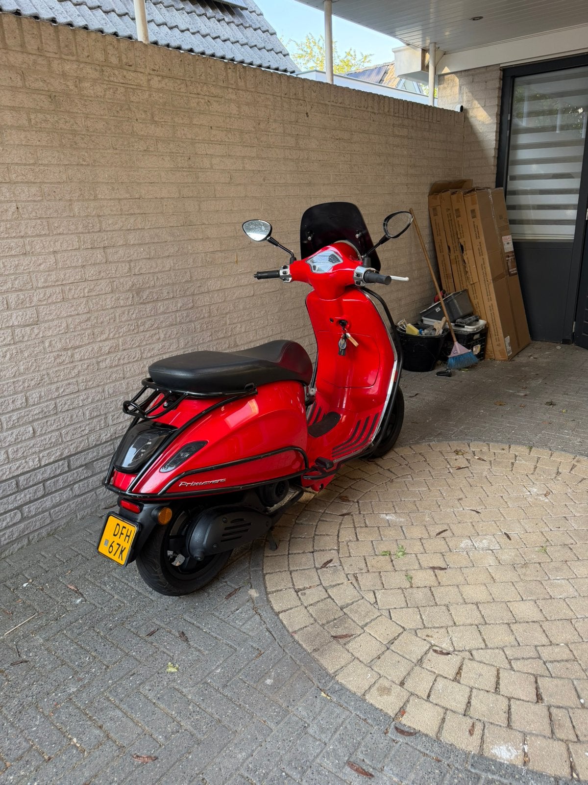Vespa Primavera, Fietsen en Brommers, Scooters | Vespa, Ophalen, Overige modellen, Zo goed als nieuw, Benzine