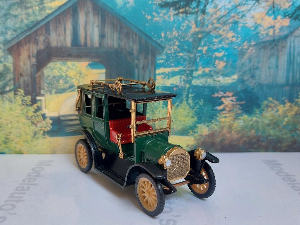 1:43 Benz 8/18 HP Landaulet 1910; Ziss #23, Ophalen of Verzenden, Gebruikt, Auto, Overige merken