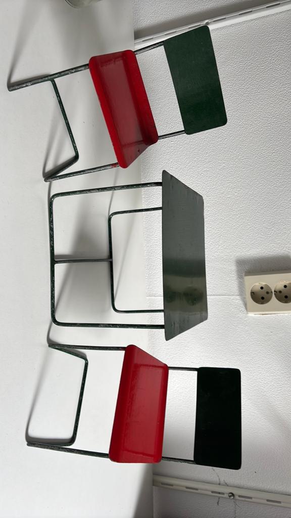 Vintage ijzeren poppen meubelset, Antiek en Kunst, Ophalen of Verzenden
