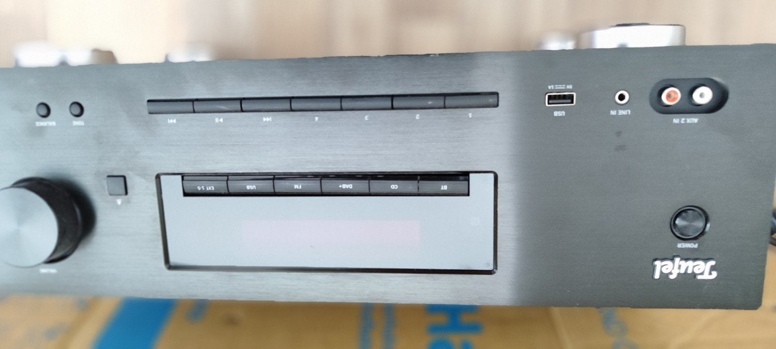 stereo set, Teufel kombi 60,  met speakers, Cd-speler, Losse componenten, Zo goed als nieuw, Ophalen