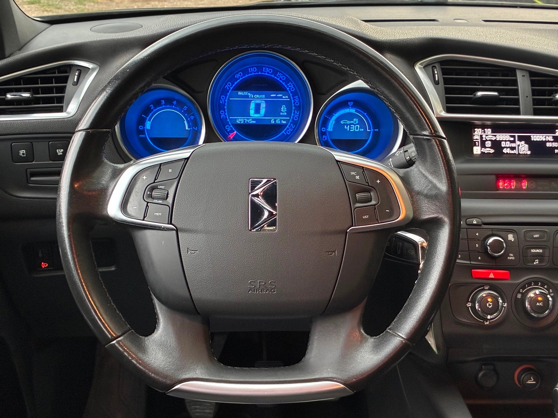 Citroen DS4 1.6 VTi Chic|1e Eigenaar|CruiseControl|Airco|Tre, Euro 5, Gebruikt, 4 cilinders, Bruin