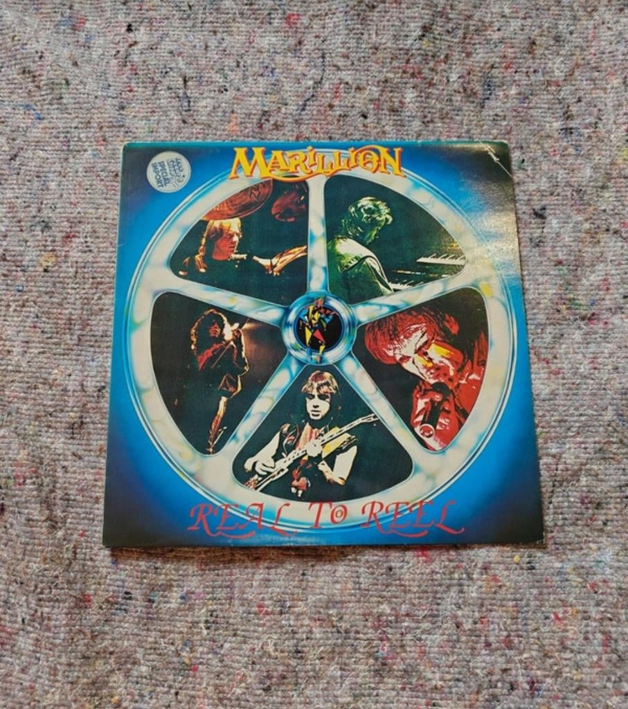 Marillion - Real to Reel (Live Vinyl VG+/EX), Ophalen of Verzenden, Gebruikt, 12 inch