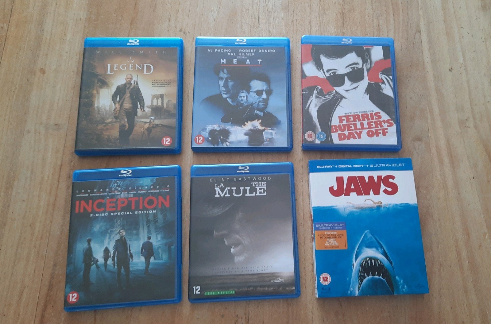 Partijtje Blu-rays, 1 speler, Ophalen of Verzenden, Zo goed als nieuw