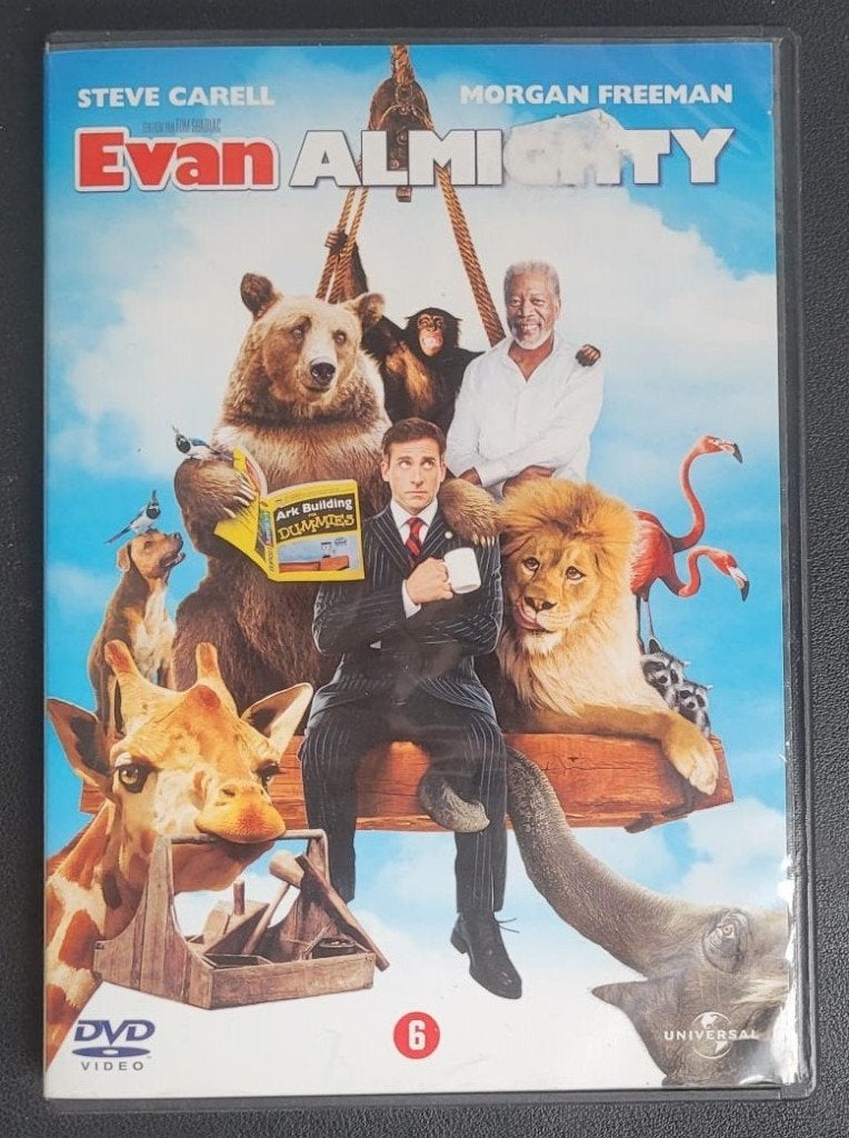Evan Almighty DvD, Alle leeftijden, Ophalen of Verzenden, Zo goed als nieuw, Romantische komedie