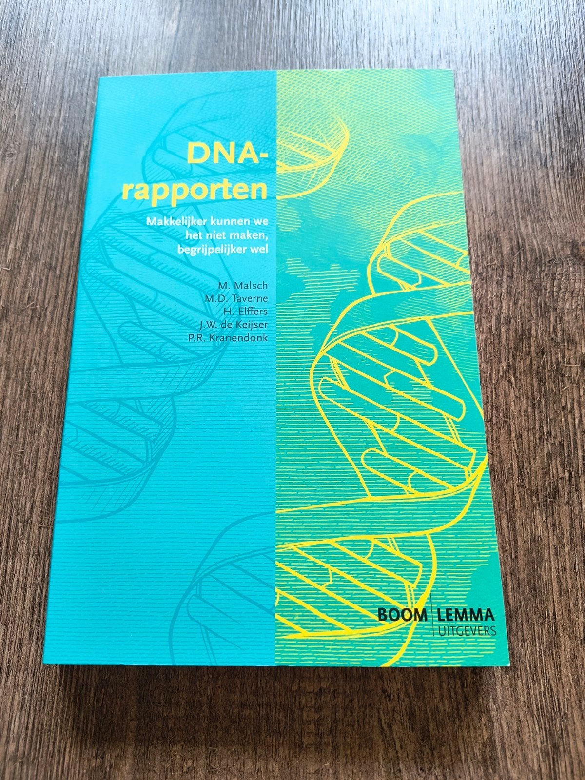 DNA-rapporten, Nieuw, Malsch, Taverne, Elffers, de Keijser, Kranendonk, Beta, HBO
