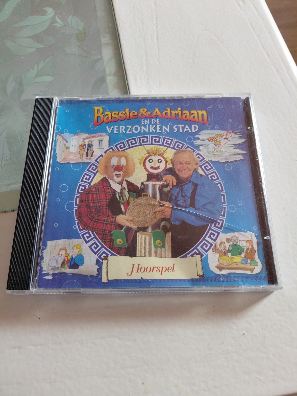 Bassie en Adriaan & de verzonken stad hoorspel cd., Ophalen of Verzenden, Gebruikt, Verhaal of Sprookje, 6 tot 9 jaar