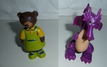 25 stripfiguurtjes nieuw bijv. SPONSBOB, DORA,BOB DE BOUWER, Verzamelen, Poppetjes en Figuurtjes, Verzenden, Nieuw
