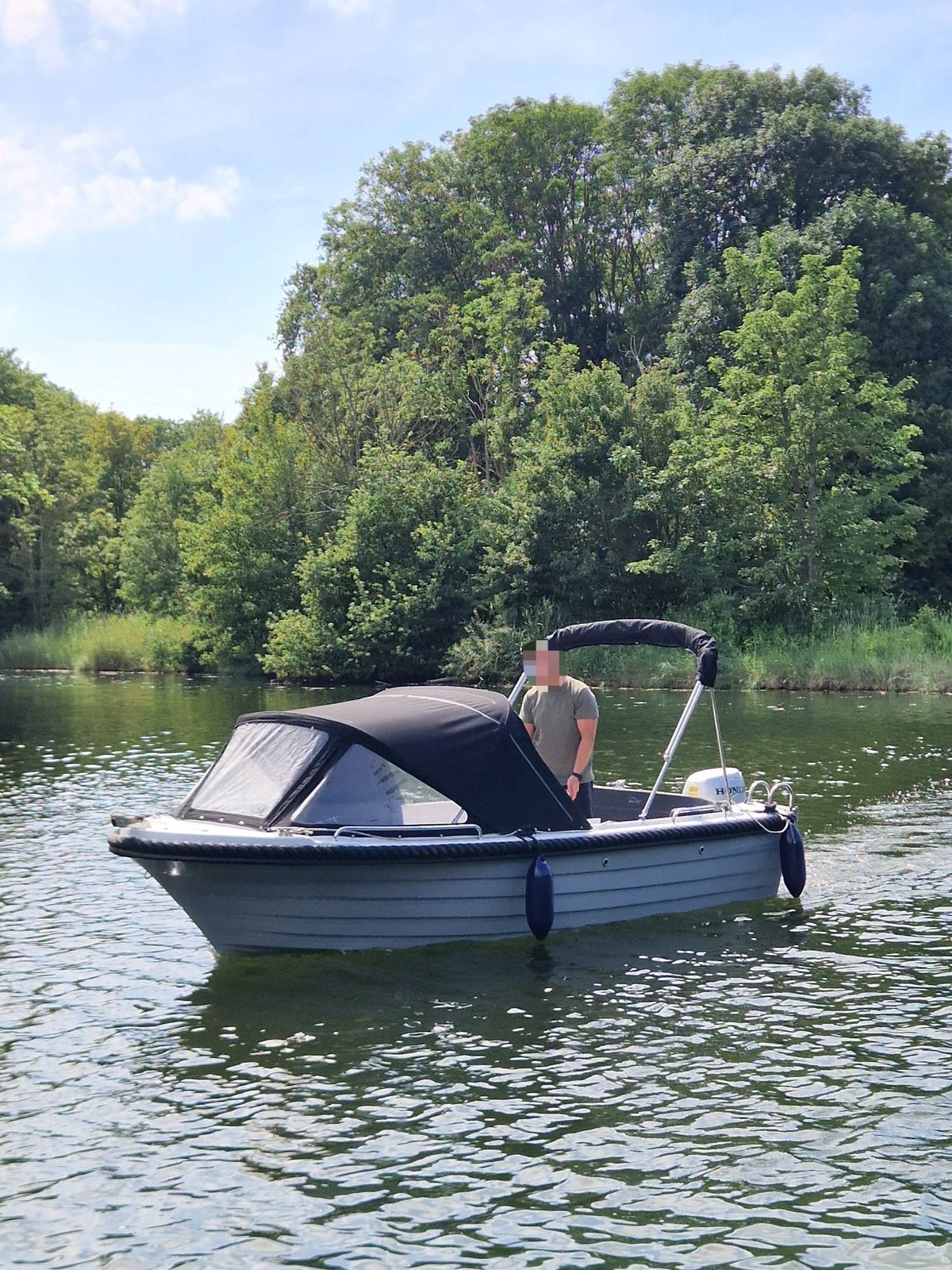 Sloep silver yacht 525  met trailer . Prijs verlaagd, Watersport en Boten, Sloepen, Ophalen, Zo goed als nieuw, Trailer, Buitenboordmotor