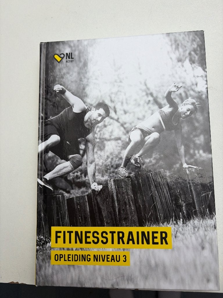 Fitnesstrainer boek, Boeken, Ophalen of Verzenden, Beta, Zo goed als nieuw, Overige niveaus