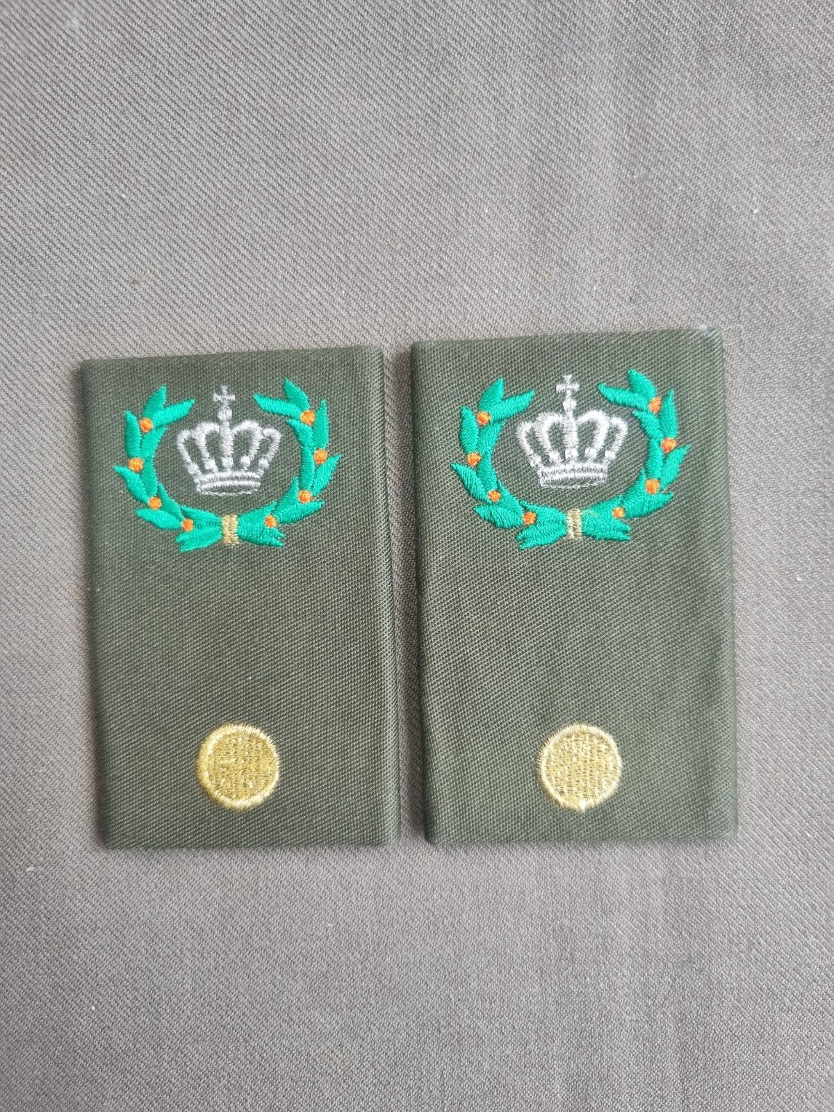 Rangen DT trui Compagnies Adjudant, Ophalen of Verzenden, Landmacht, Nederland, Embleem of Badge