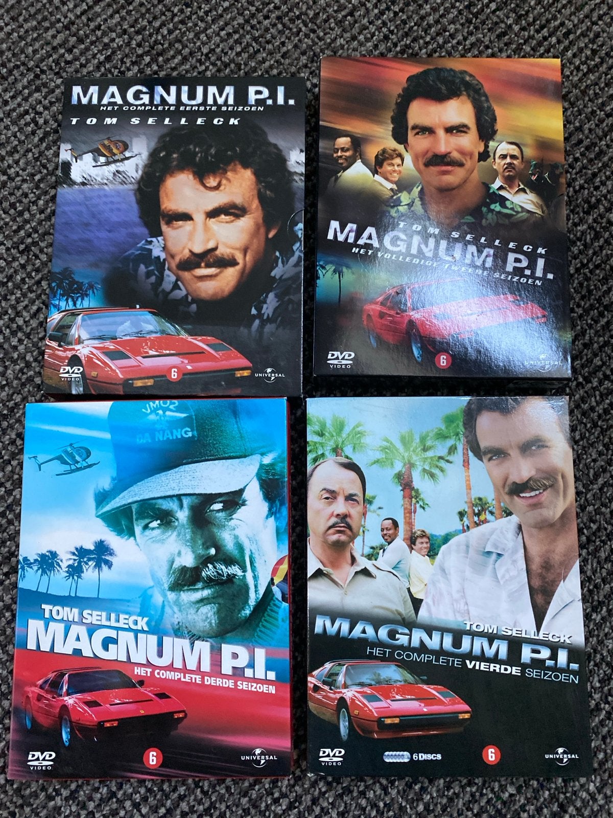 Magnum P.I. - Seizoenen 1, 2, 3 & 4 (DVD Boxsets), Nederlands, Ophalen of Verzenden, Vanaf 6 jaar, Detective en Krimi