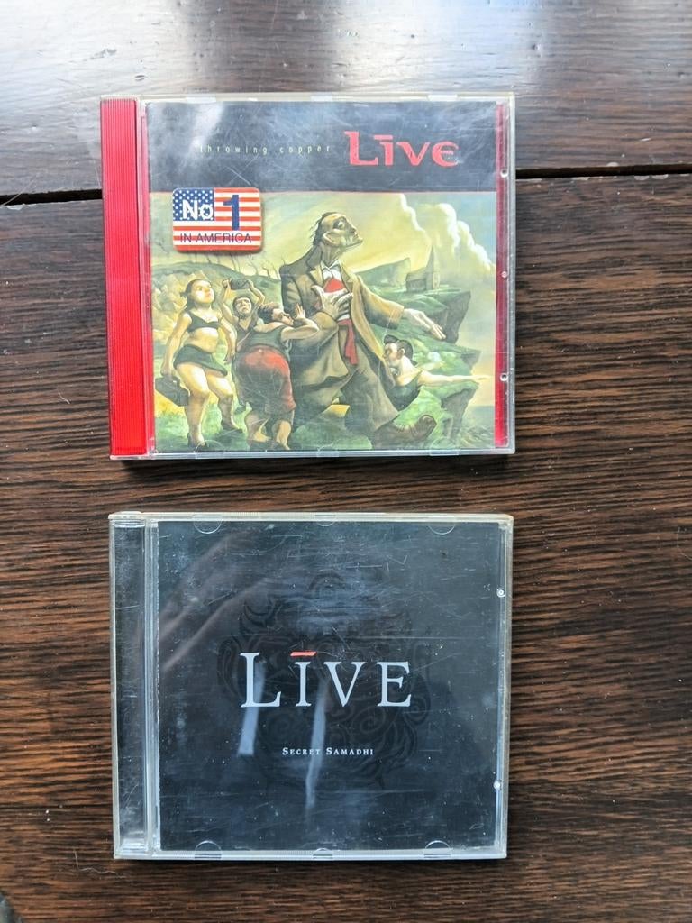 2x LIVE cd's, Ophalen of Verzenden, Gebruikt, Poprock