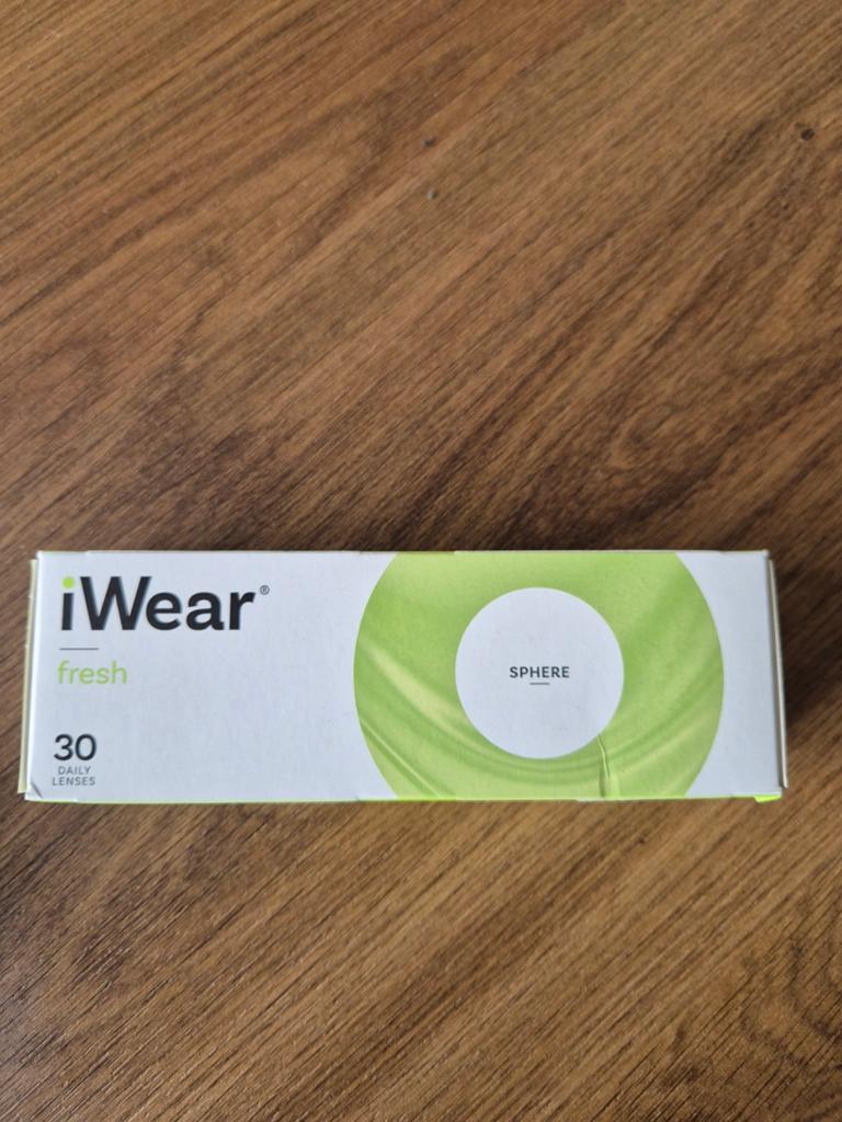 Contactlenzen iWear fresh daily (-1.00), Ophalen of Verzenden, Nieuw, Gehele gezicht