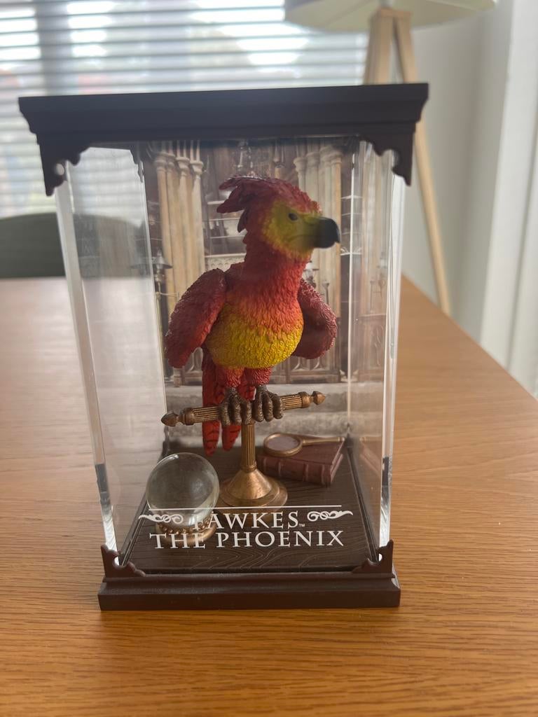 Harry Potter Fawkes the Phoenix beeldje, Verzamelen, Ophalen of Verzenden, Zo goed als nieuw, Beeldje of Buste