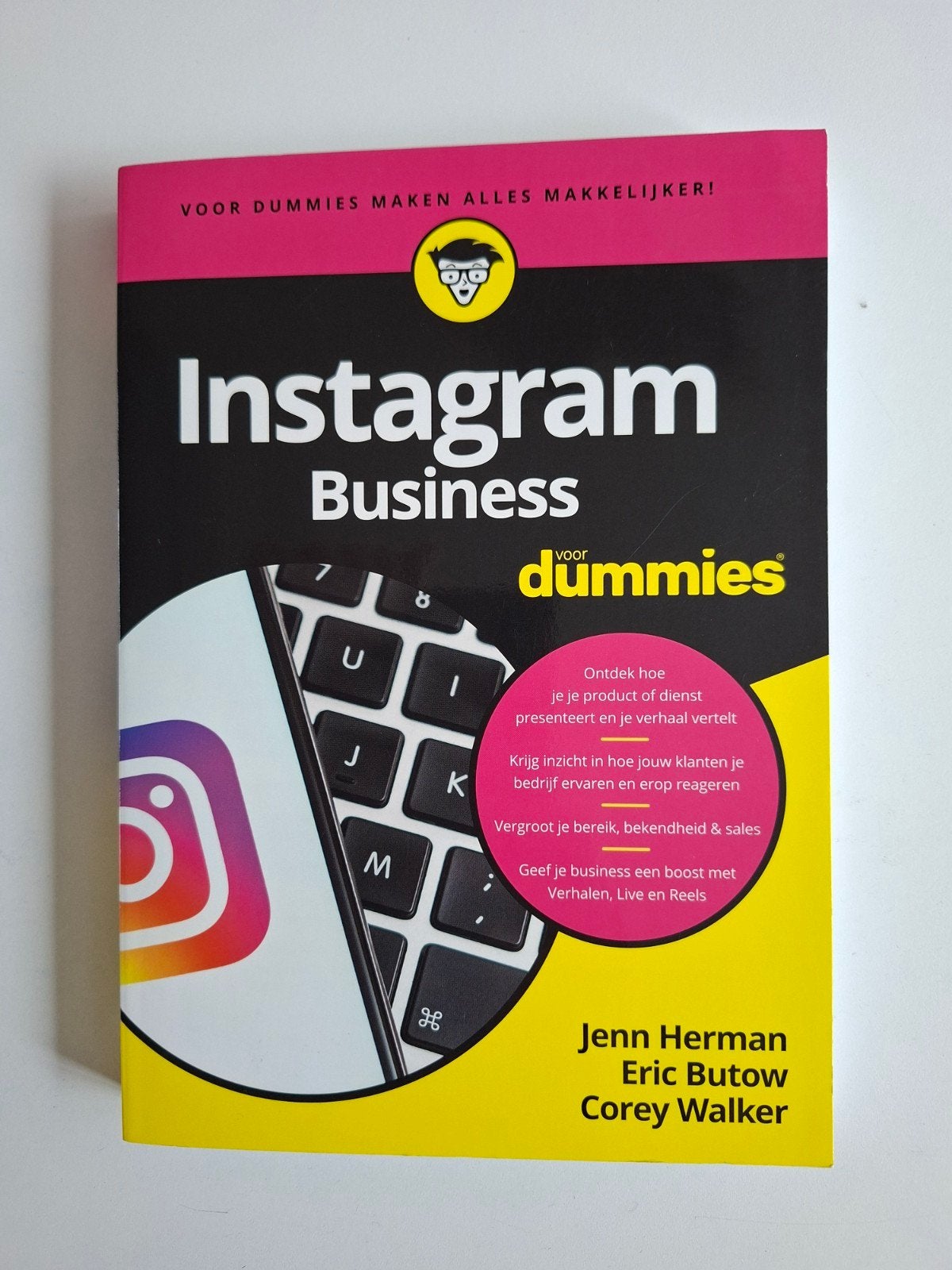 Instagram Business voor Dummies - Leer Instagram Marketing, Boeken, Ophalen of Verzenden, Zo goed als nieuw, E-commerce en Internet