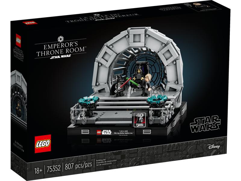 Lego Troonzaal van de keizer diorama (75352) Nieuw, Star Wars, Lego, Nieuw, Ophalen of Verzenden