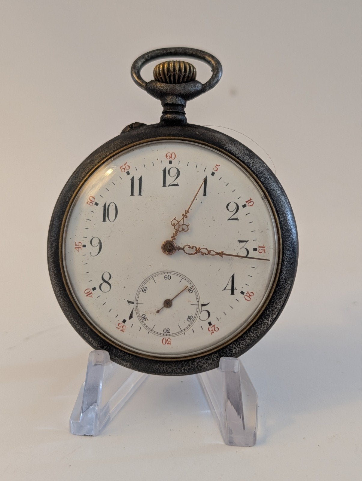 Antiek Zakhorloge - Zeldzaam en Authentiek Tijdstuk, Overige merken, Overige materialen, Zakhorloge, Ophalen of Verzenden