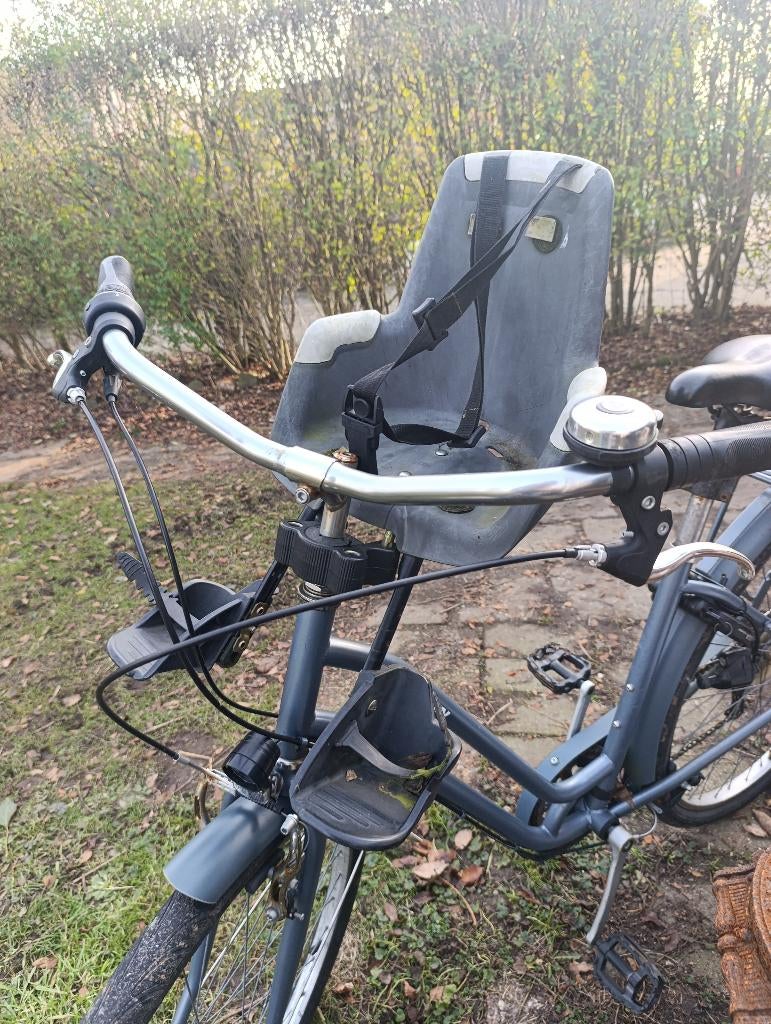 Fietszitje voorop stuur, Voorzitje, Ophalen of Verzenden, 0 t/m 13 kg, Gebruikt