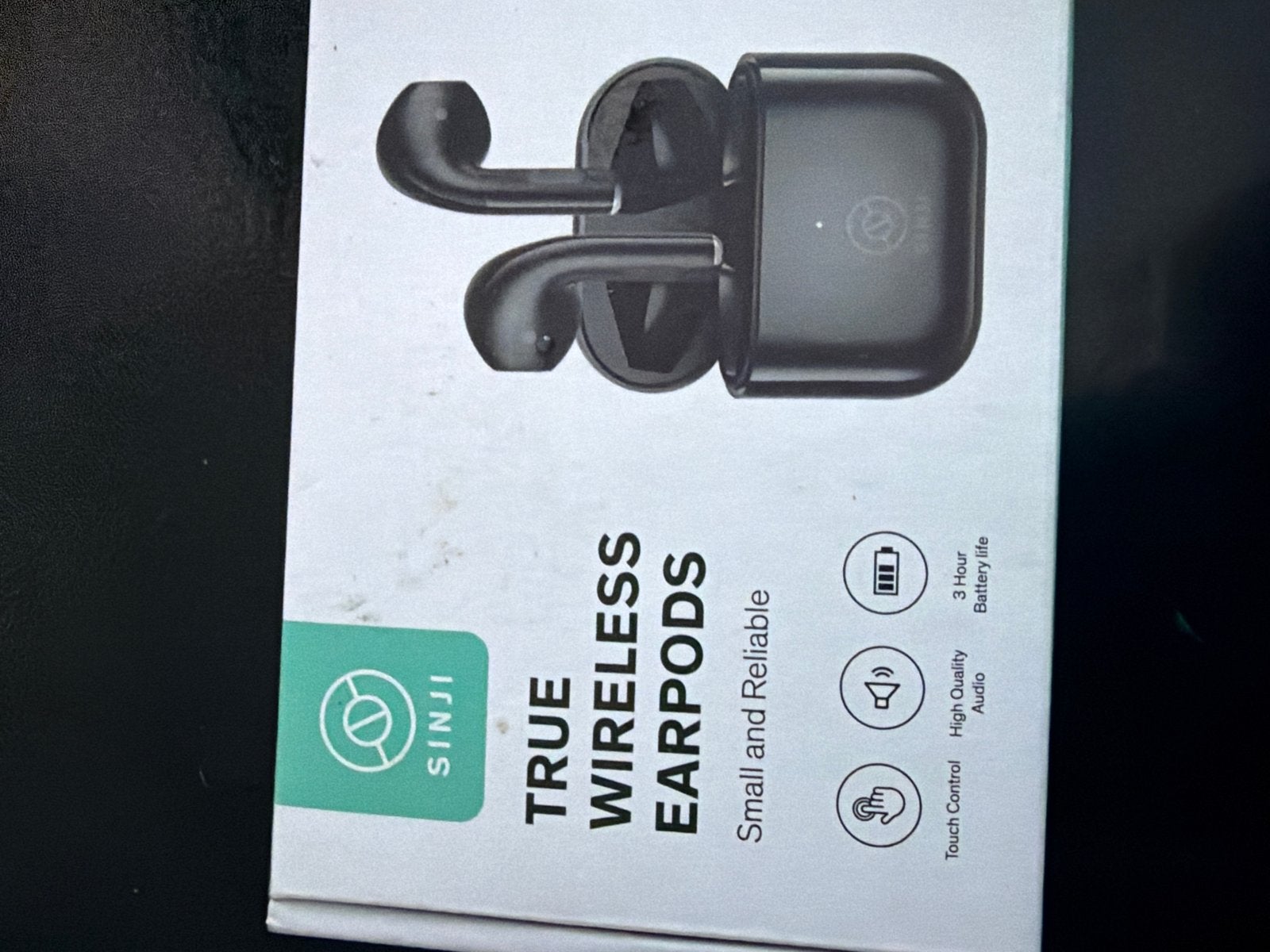 Sinji True Wireless Earbuds - Zwart, Overige merken, In-ear, Bluetooth, Nieuw