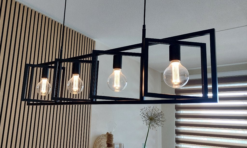 Industriële hanglamp, Huis en Inrichting, Lampen | Hanglampen, Ophalen