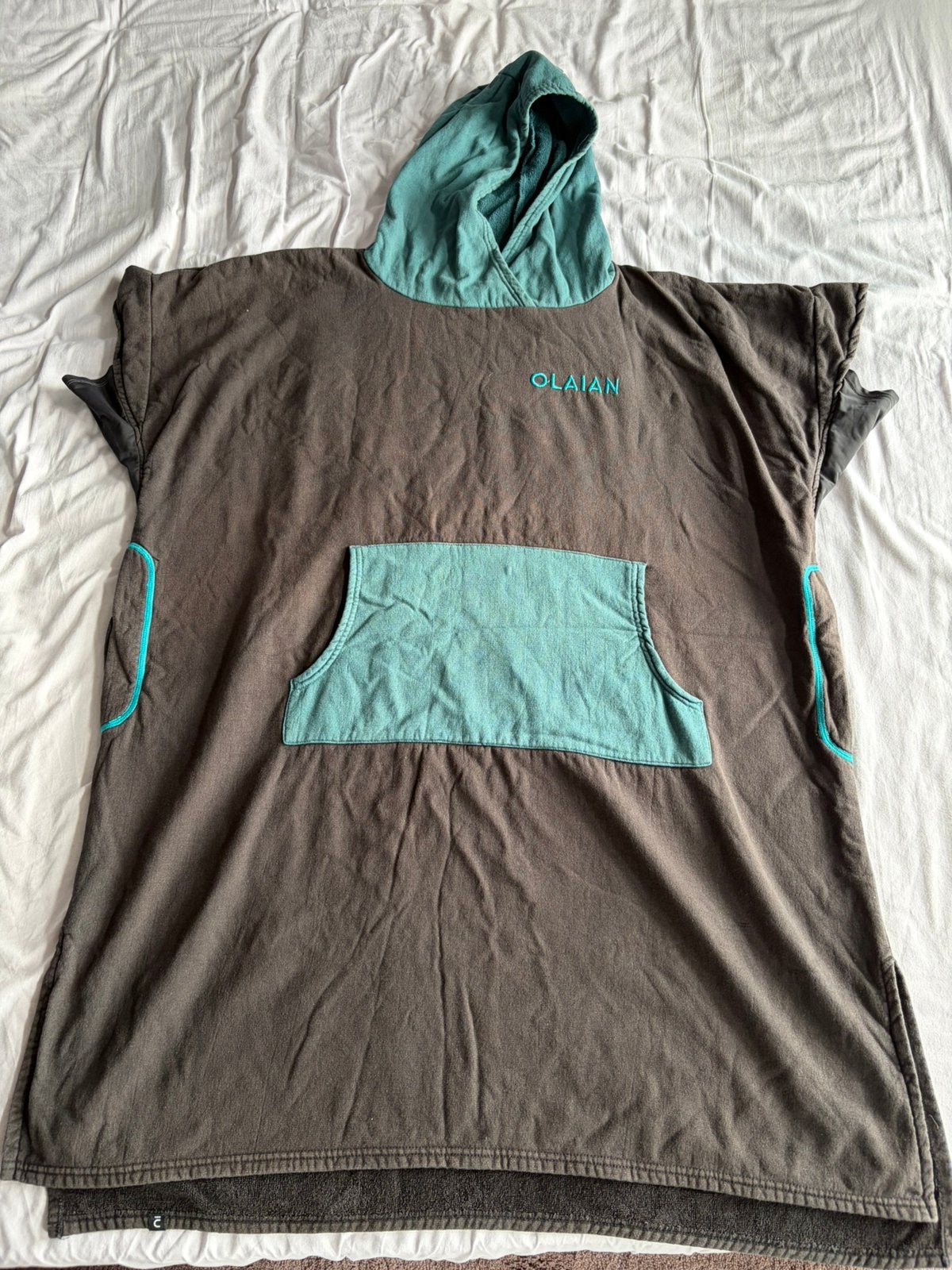 Strand surf poncho, Ophalen of Verzenden, Overige maten, Zwart