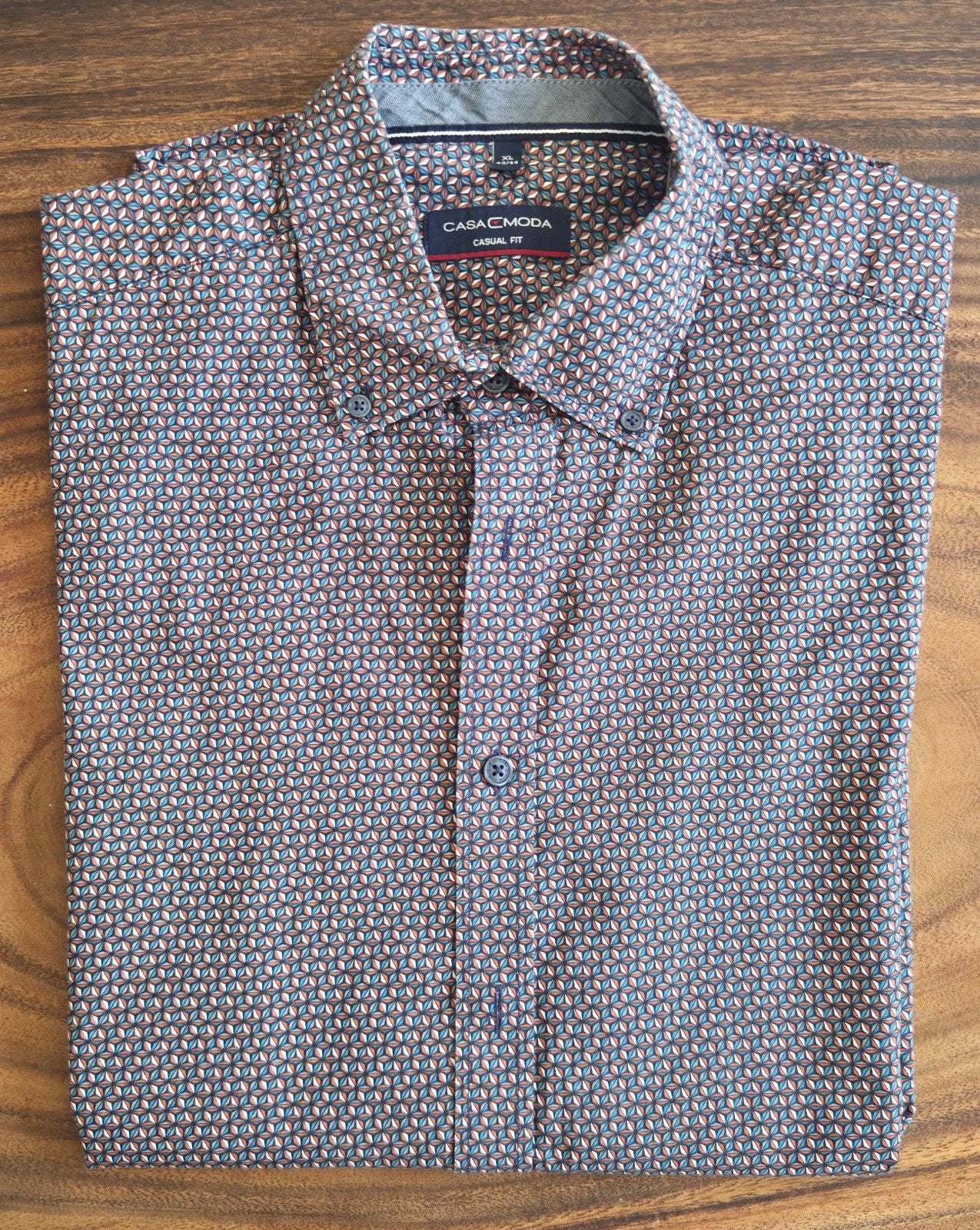 Casa Moda casual fit XL 43/44 nieuwstaat, Blauw, Ophalen of Verzenden, Zo goed als nieuw, Casa Moda