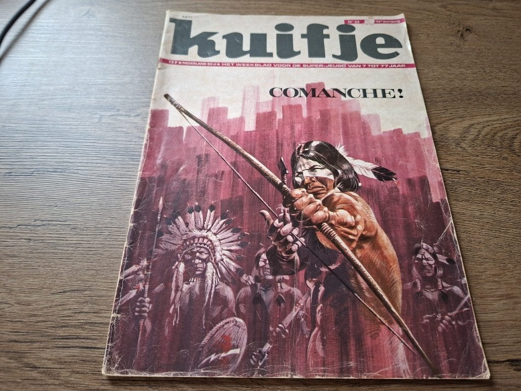 Stripweekblad : Kuifje : Comanche !!, Boeken, Eén stripboek, Ophalen of Verzenden, Gelezen