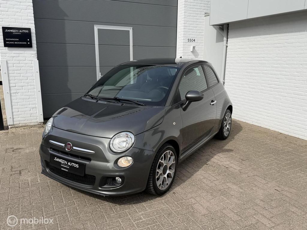 Fiat 500 1.2 Sport AIrco 16 inch NW APk NW DISTRIBUTIE, Auto's, Gebruikt, 4 cilinders, 840 kg, Leder