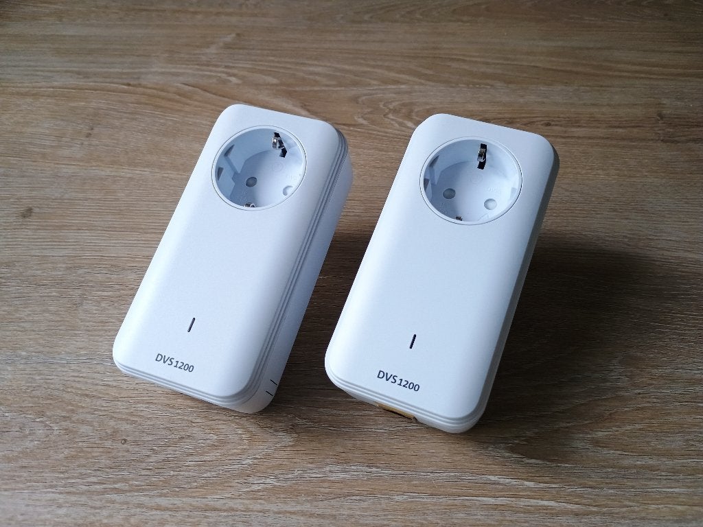 2 x dvs1200 powerline adapter draadloze verbindingsset, Ophalen of Verzenden, Gebruikt, KPN