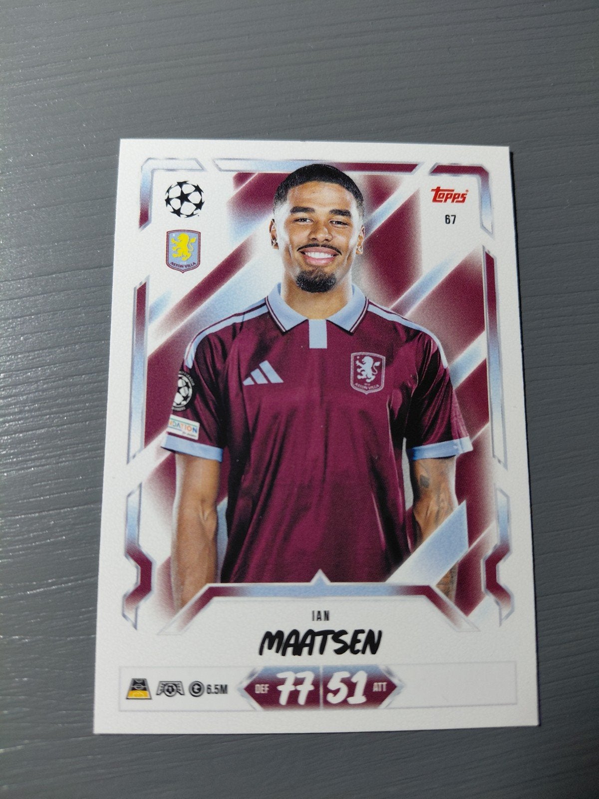 ian maatsen (aston villa) topps match attax 2027, Ophalen of Verzenden, Nieuw, Buitenlandse clubs, Spelerskaart