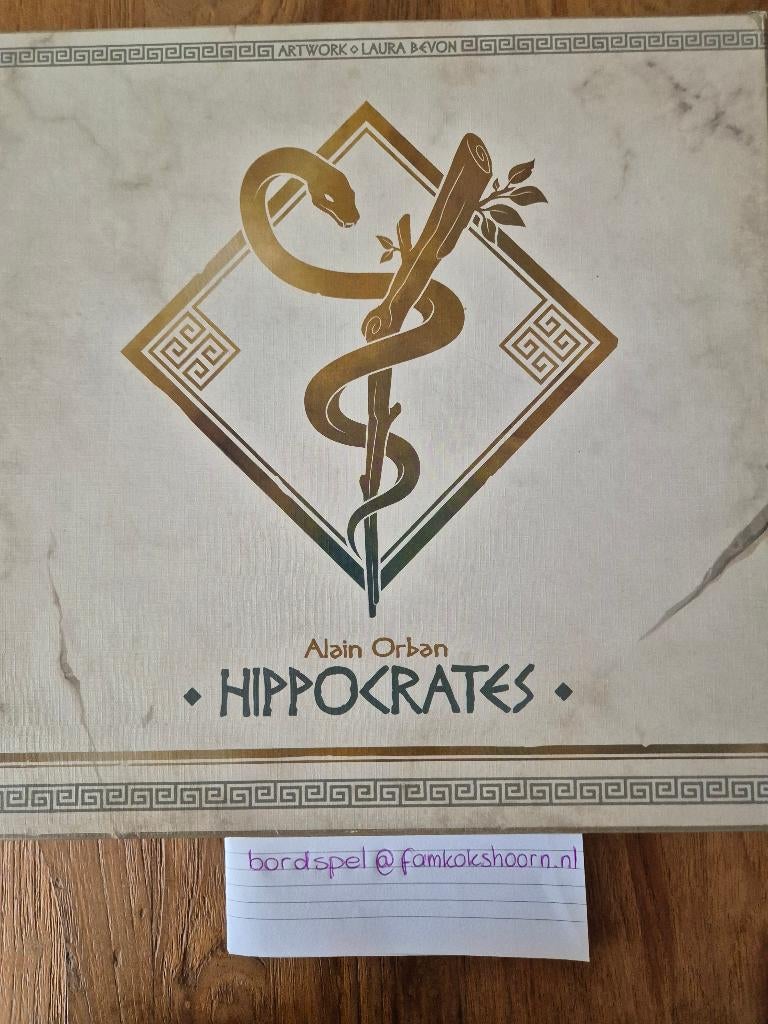 Bordspel Hippocrates, Een of twee spelers, Ophalen of Verzenden, Nieuw, Game Brewer