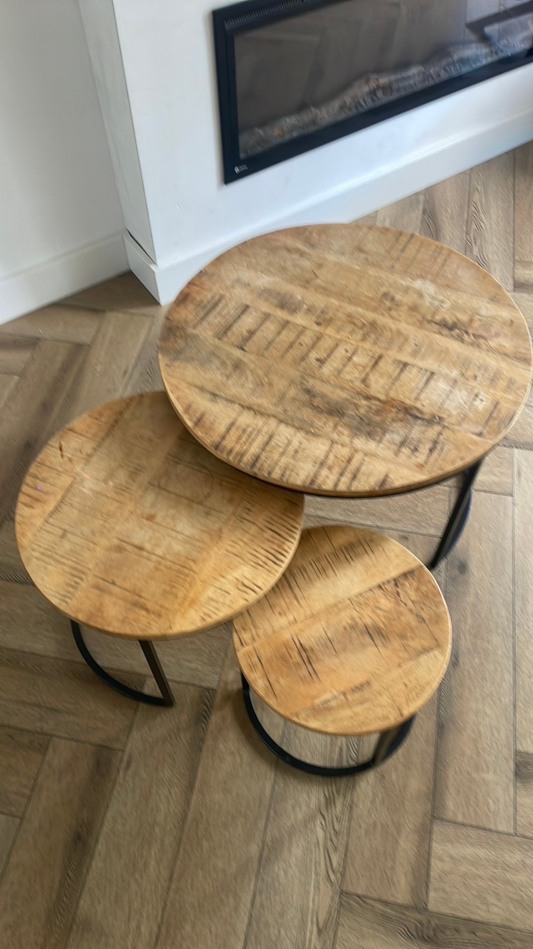Salontafel te koop, Ophalen, Zo goed als nieuw, Rechthoekig, 75 cm of meer