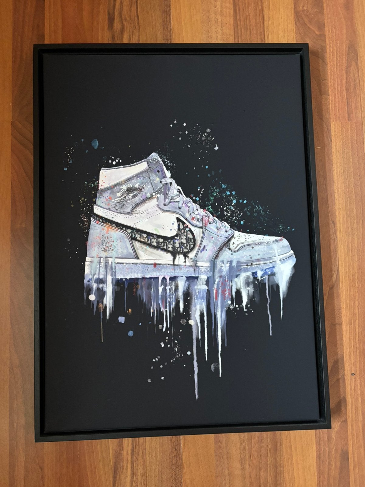 Nike Jordan schilderij/poster, Ophalen of Verzenden