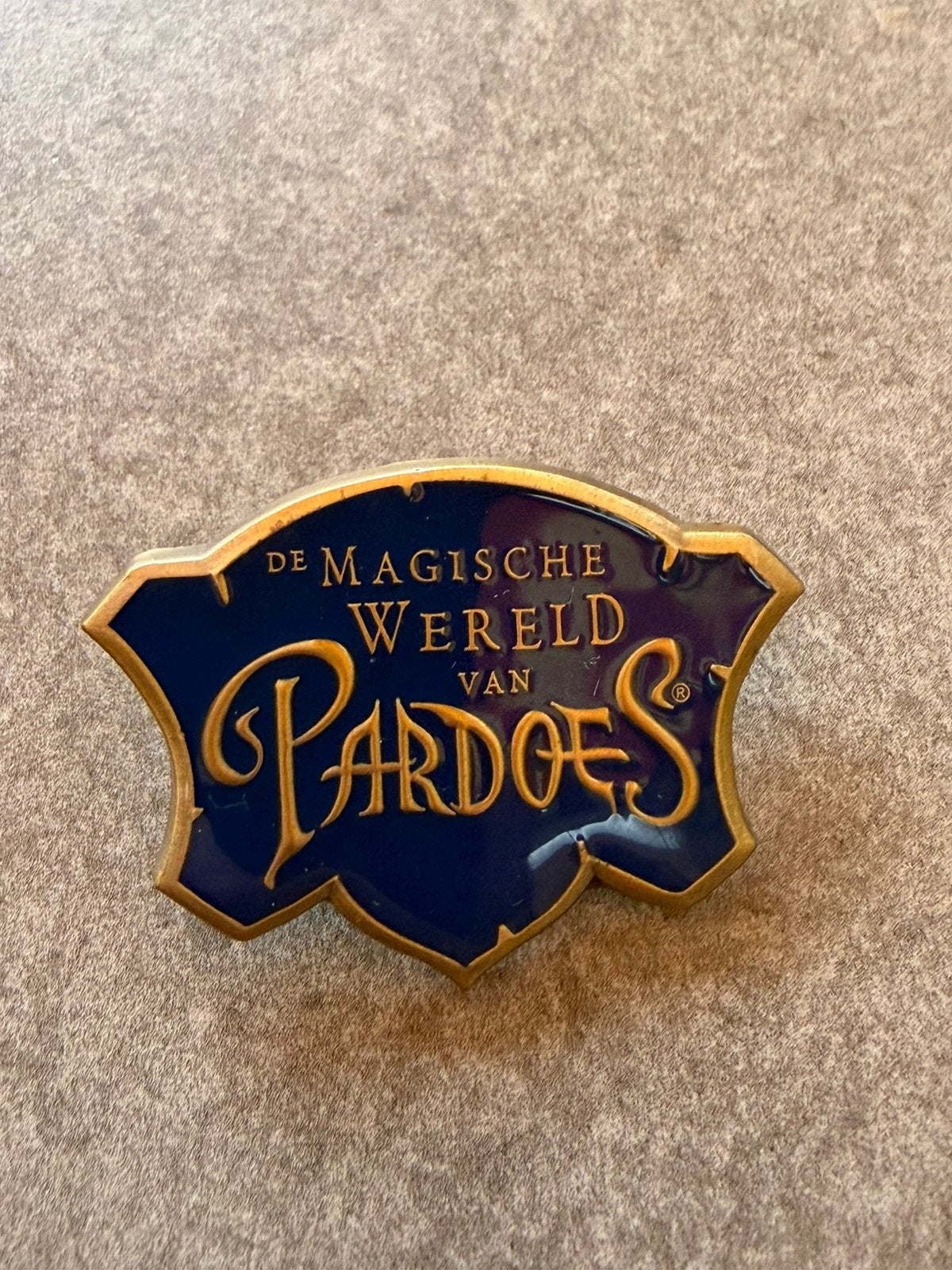Efteling pin de Magische wereld van Pardoes, Ophalen of Verzenden, Zo goed als nieuw, Button of Speldje