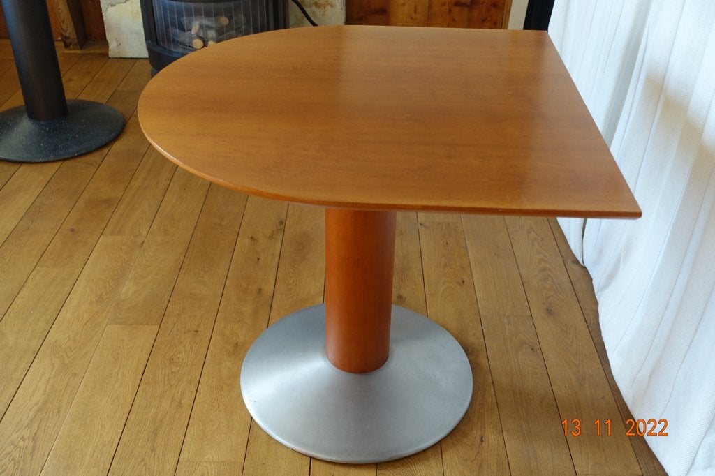 Arco Diabolo tafel 84 x 75 cm. met 1 vlakke kant, Gebruikt, 50 tot 100 cm, 50 tot 100 cm, Overige vormen
