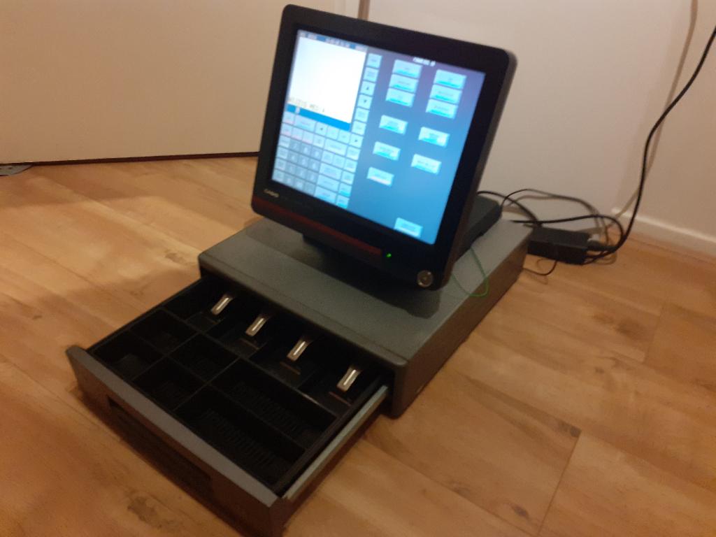 Casio QT-6600 Touch Screen Smart terminal POS Kassasysteem, Computers en Software, Desktop Pc's, Gebruikt, Met monitor, Ophalen