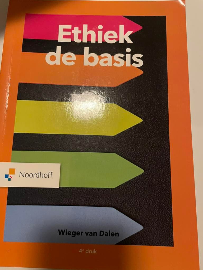 Ethiek de basis, Ophalen, Alpha, Zo goed als nieuw, HBO
