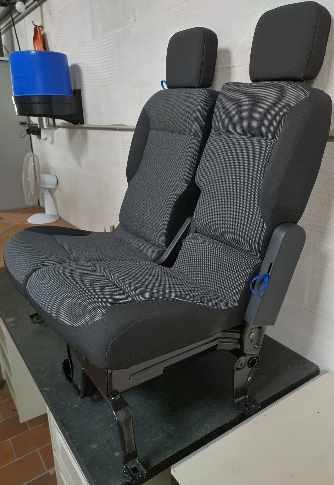 Dubbele stoelen Peugeot Partner, Berlingo, Combo, Proace Cit, Auto-onderdelen, Interieur en Bekleding, Ophalen, Gebruikt, Peugeot