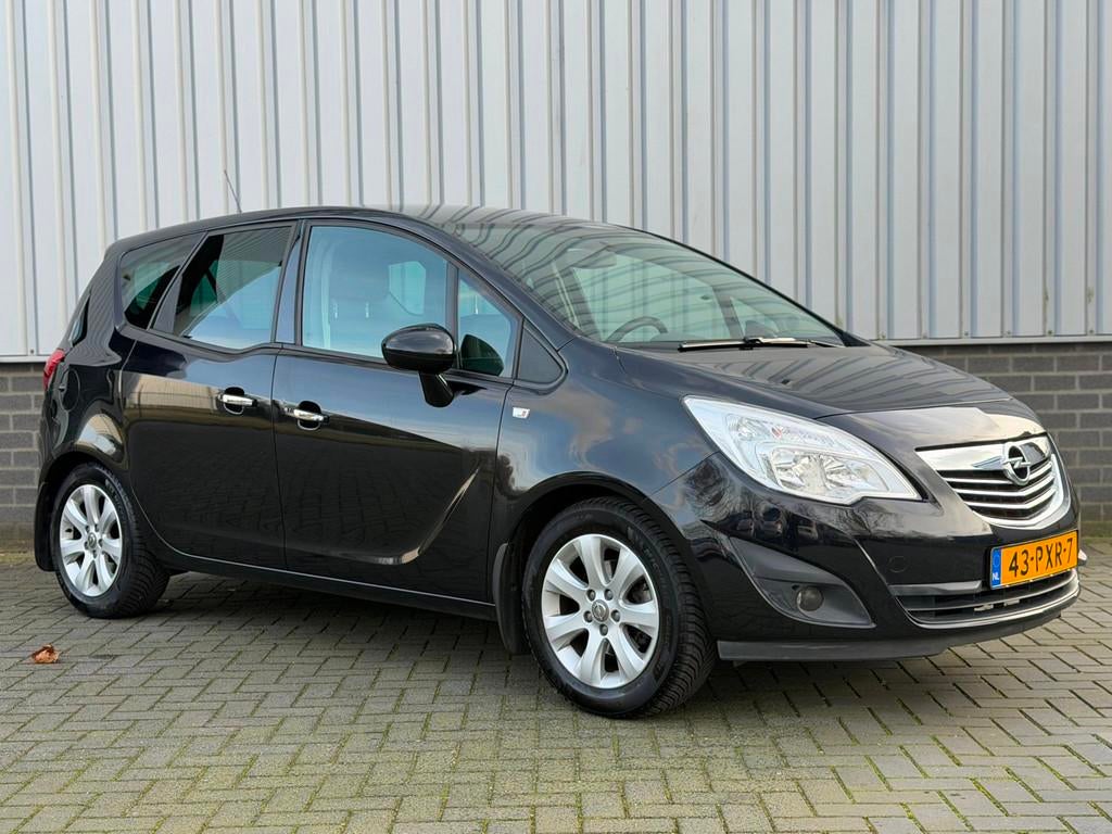 Opel Meriva 1.4 Turbo Cosmo |Airco|CruiseCtrl|Bluetooth|Trek, Voorwielaandrijving, Euro 5, Stof, Gebruikt