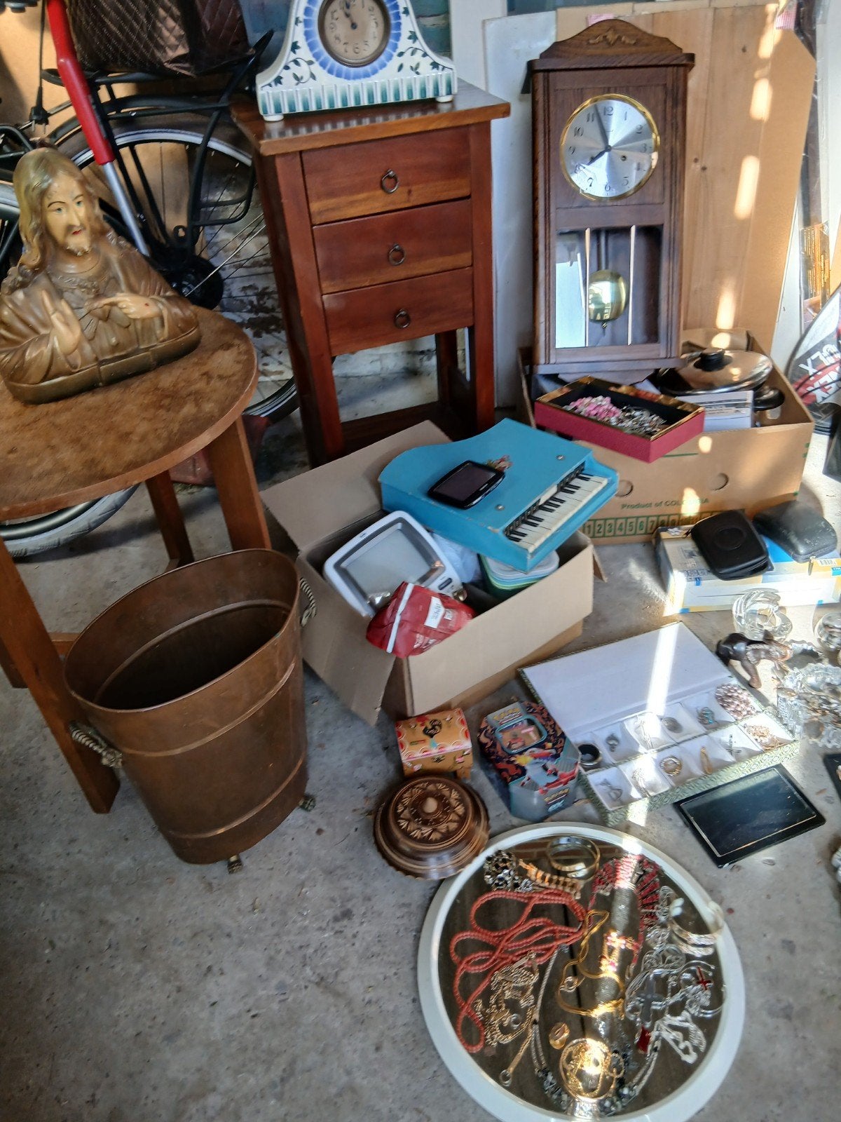 vintage  rommelmarktspullen 8 dozen igst, Ophalen